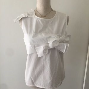 NWT Banana Republic Crisp White Sleeveless